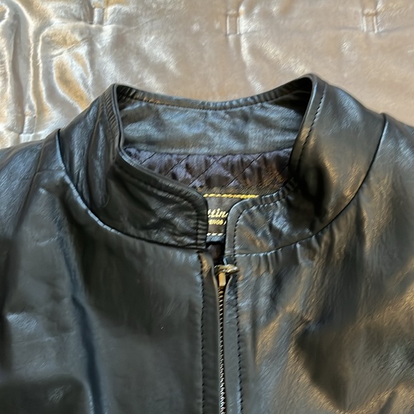 Brand new Bettina Rizzi men’s Leather Moto Jacket Argentina - Picture 2 of 9